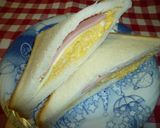 トースターで卵ホットサンド♪作り方3写真