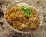 酒かす＆オイスターソースの卵丼作り方3写真