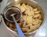 [簡単]タケノコと豚肉の味噌煮込み作り方8写真