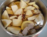 [簡単]タケノコと豚肉の味噌煮込み作り方6写真