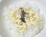 意外な組み合わせ・梅マヨ卵かけご飯作り方1写真