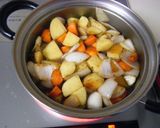 スペアリブと野菜の赤ワイン煮込み作り方5写真