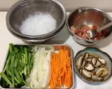 チャプチェ風*緑豆春雨炒め作り方2写真