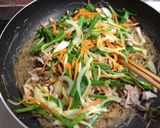 チャプチェ風*緑豆春雨炒め作り方6写真