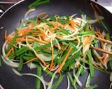 チャプチェ風*緑豆春雨炒め作り方4写真
