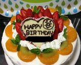 苺たっぷり、デコレーションケーキ♡作り方5写真