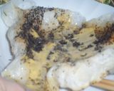 お餅はレンジ＋ごま油焼き作り方3写真