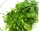 豚こまの大葉炒め作り方1写真