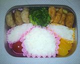 カップで簡単キャラ弁☆ぼんぼんりぼん作り方10写真