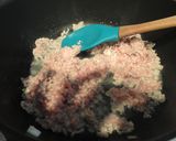 ひき肉とねぎのスパイシードライカレー作り方1写真