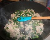 ひき肉とねぎのスパイシードライカレー作り方2写真