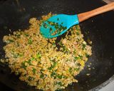 ひき肉とねぎのスパイシードライカレー作り方3写真