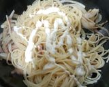 超絶簡単！男の一人暮し用！カルボナーラ？作り方3写真