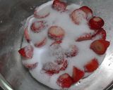 レンジ３回、簡単キレイな苺ジャム作り方1写真