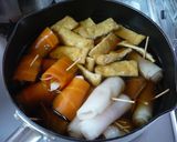 大根と人参のくるくる炊き作り方16写真