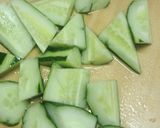 即席☆胡麻油香る♪塩揉みきゅうり作り方3写真