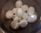 ゆでたまごのアンチョビのせ作り方1写真