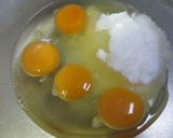 黒ごまろんケーキ作り方1写真