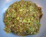 小さじde計量簡単 ネギキャベツ餃子作り方1写真
