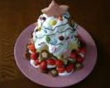 クリスマスツリーケーキ作り方7写真