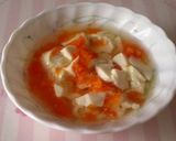 【離乳食中期】豆腐と野菜のスープ煮作り方12写真