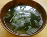 白菜とワカメの中華スープ作り方19写真