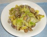 パパのアサリキャベツ（2）作り方7写真