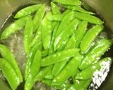 絹さやとシーチキンのマヨネーズ和え作り方1写真