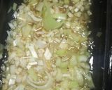 ルクエで蒸し鶏の葱たっぷりソース作り方4写真