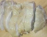 ルクエで蒸し鶏の葱たっぷりソース作り方5写真
