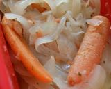シリコンスチーマーでイタリアン風温野菜作り方3写真
