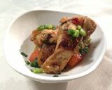 〜絶品♡手羽元の甘辛煮〜作り方6写真
