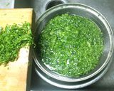 大根葉と挽肉の生姜風味シャキシャキそぼろ作り方3写真