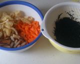 揚げかまぼこで＊ひじきご飯作り方1写真
