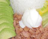俺のカフェ風アボカド丼!スパムを添えて!作り方7写真