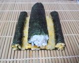 母の日♪デコ飾り巻き寿司カールヘア女の子作り方6写真