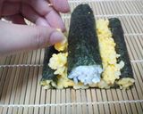 母の日♪デコ飾り巻き寿司カールヘア女の子作り方7写真