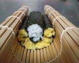母の日♪デコ飾り巻き寿司カールヘア女の子作り方8写真