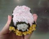 母の日♪デコ飾り巻き寿司カールヘア女の子作り方10写真