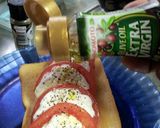 水切りヨーグルトとトマトのカプレーゼT！作り方5写真