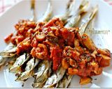イタリアン焼きししゃも トマトソースかけ作り方6写真