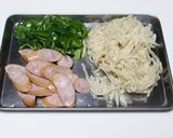 切り干し大根の焼きそば風炒め物作り方1写真