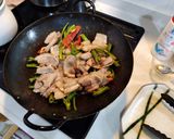 空心菜と豚肉のニンニク醤油炒め作り方11写真