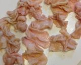 鶏皮の甘煮作り方1写真