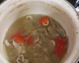 残った豚汁 de 豚汁丼作り方1写真