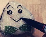 マジックでかくだけ！簡単キャラおにぎり作り方3写真