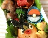 モンスターボール 2つ (キャラ弁)作り方17写真