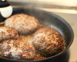 コクのある　クリーミーハンバーグ♪作り方8写真