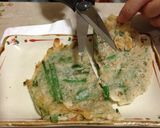韓国の屋台で食べたチヂミ(チジミ)作り方6写真