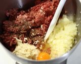 じゅわっと肉汁ジューシーなハンバーグ♡作り方4写真